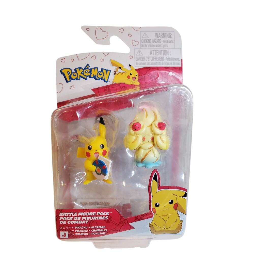 Pokemon Battle Figure - Pikachu + Alcremie